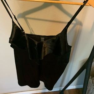 Satin tank top